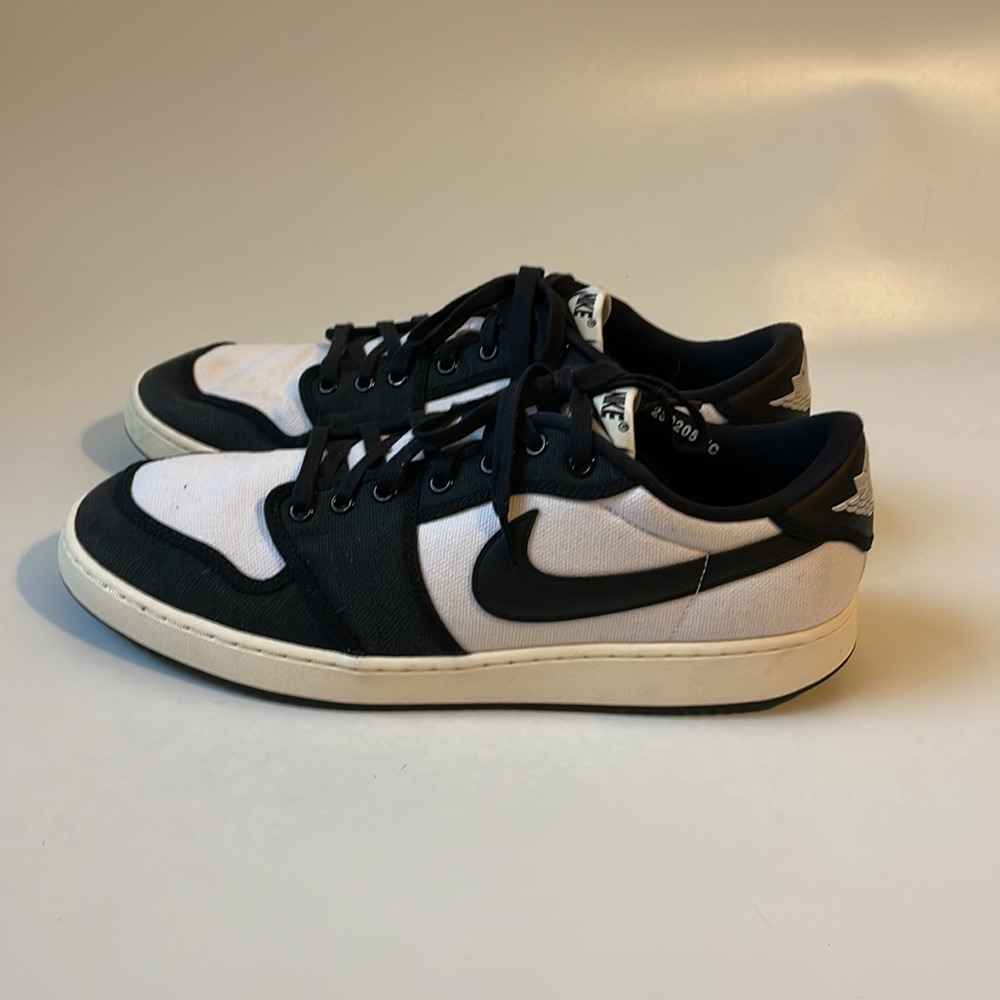 Size 14 - Air Jordan 1 KO Low Black White - Picture 3 of 6